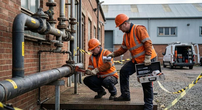 Commercial Gas Line Service in Austin, TX