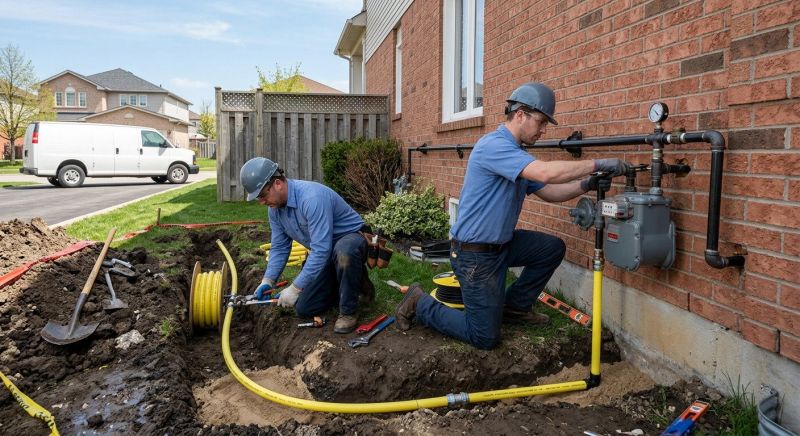 Gas Line Installation in San Antonio, TX