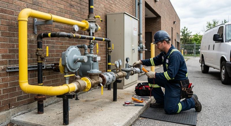 Commercial Gas Line Repair in Columbus, OH