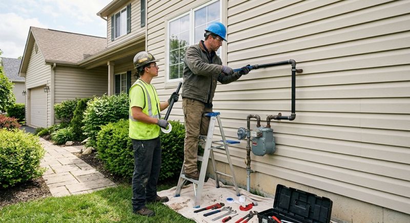 Gas Line Capping in Annapolis, MD