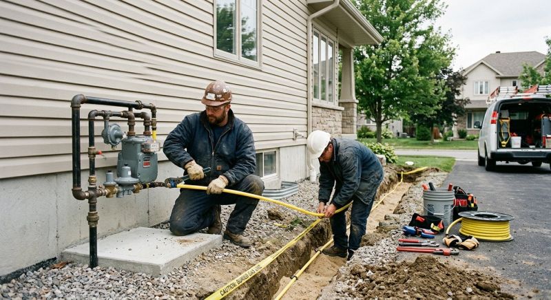Gas Line Plumbing in Austin, TX