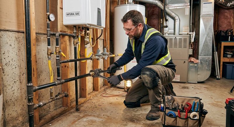 Gas Line Repair in Columbus, OH