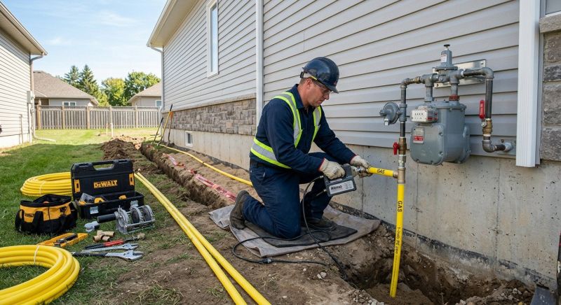 Gas Line Rerouting in Annapolis, MD