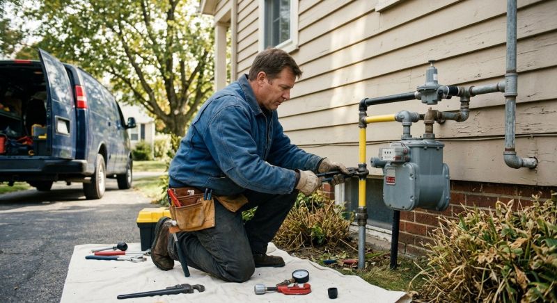 Home Gas Line Installation in Columbus, OH