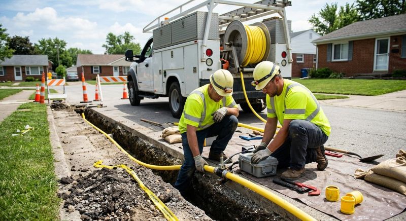 Natural Gas Line Installation in Austin, TX