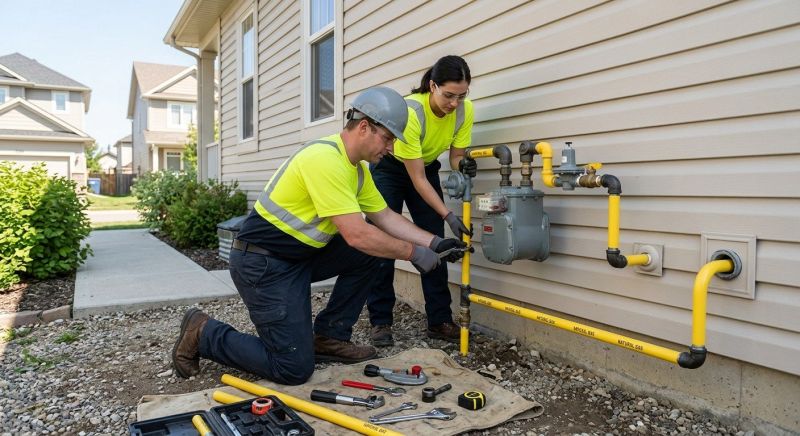 Natural Gas Plumbing in Fredericksburg, VA